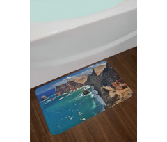 Northern Coastline Photo Bath Mat