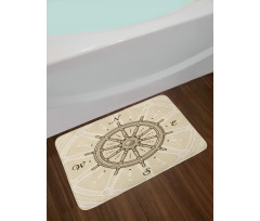 Steering Wheel Travel Bath Mat