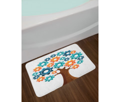 Innovation Gears Tree Bath Mat