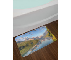 Lake Scene Bath Mat