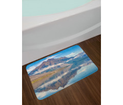 Cloudy Scene Bath Mat