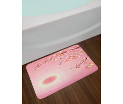 Nature Blossom Tree Bath Mat