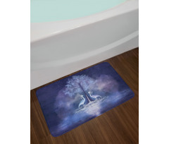 Mythical Dreamy Creature Bath Mat