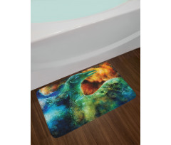 Mythical Phoenix Birth Bath Mat