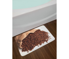 Real Image Sack of Beans Bath Mat