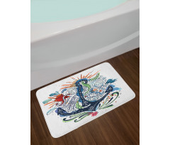 Ship Anchor with Sun Bath Mat