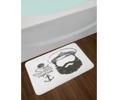 Hat and Beard Seaman Bath Mat