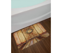 Medieval Architecture Bath Mat