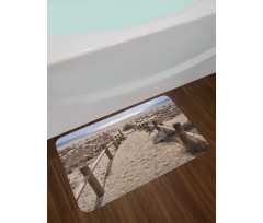 Coastal Holiday Ocean Bath Mat