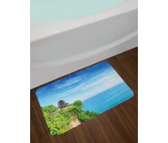 Seacoast in Summer Bath Mat