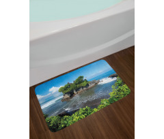 Building in Bali Island Asia Bath Mat