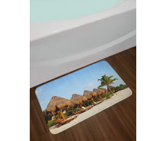 Playa Del Carmen Beach Image Bath Mat