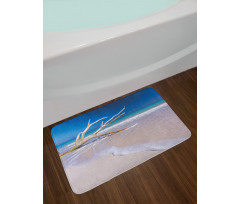 Algae Covered Tree Branch Bath Mat