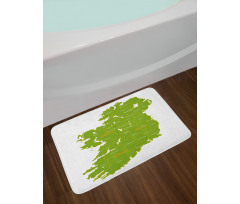 Informational Graphics Bath Mat