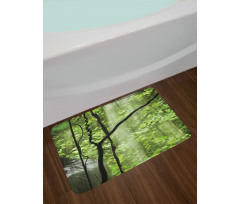 Jungle Waterfall Tree Bath Mat