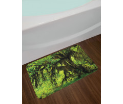 Moss Jungle Wildlife Bath Mat