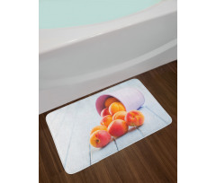 Tasty Food in Bucket Photo Bath Mat