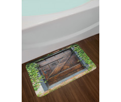 Spanish Style Garden Bath Mat