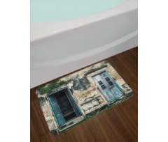 Doors of Old Rock House Bath Mat