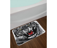 Tiger Roars Bath Mat