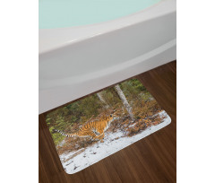 Bengal Tiger Wild Animal Bath Mat