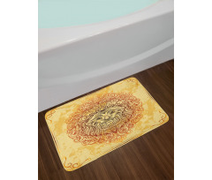 Lion Zodiac Astrology Bath Mat