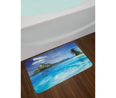 Ocean Mountain Palms Bath Mat