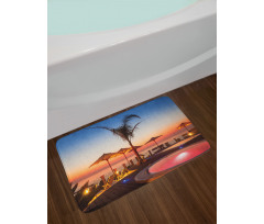 Ocean View at Sunset Bath Mat