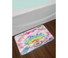 Tropical Turkey Bath Mat