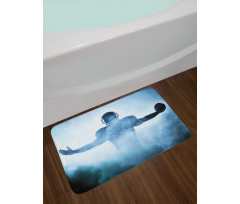 American Football Hero Bath Mat