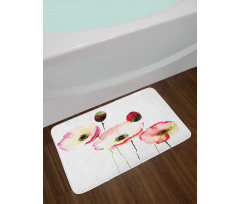 Poppy Vintage Blossom Bath Mat