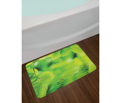 Leaves and River Peace Bath Mat