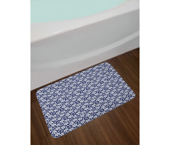 Aloha Art Hibiscus Flower Bath Mat