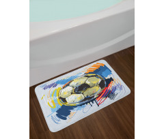 Colorful Detailed Bath Mat