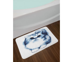 Cat Kitty Kids Design Bath Mat