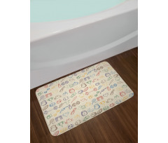 Fitness Sport Bath Mat