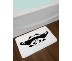 Panda Wants to Hug Bath Mat