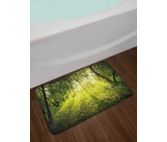 Scenic Morning in Nature Bath Mat