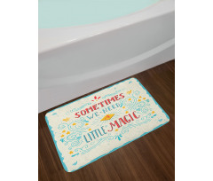 Magic Words Art Bath Mat