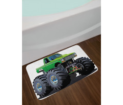 Monster Pickup Truck Bath Mat