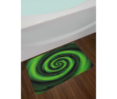 Abstract Spirals Bath Mat