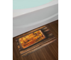 View from Rustic Cottage Bath Mat
