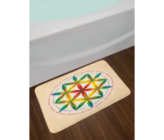 Space Time Spiral Bath Mat