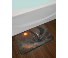 Knight Artwork Bath Mat