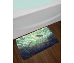 Underwater World Art Bath Mat