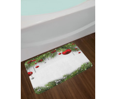 Baulbes Noel Tree Bath Mat