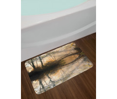 Bridge River Forest Bath Mat