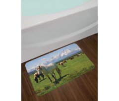 Horses Bath Mat