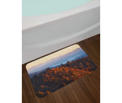 Sunrise Mountains Bath Mat