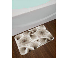 Abstract Digital Style Bath Mat